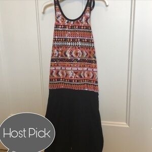Girls size 9/10 sequin one piece romper NWT